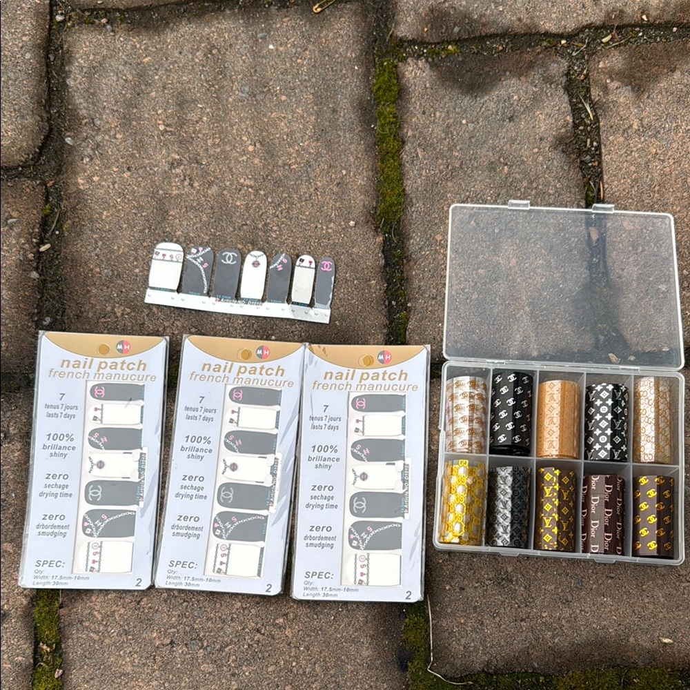 Nail Patch Manicure Set